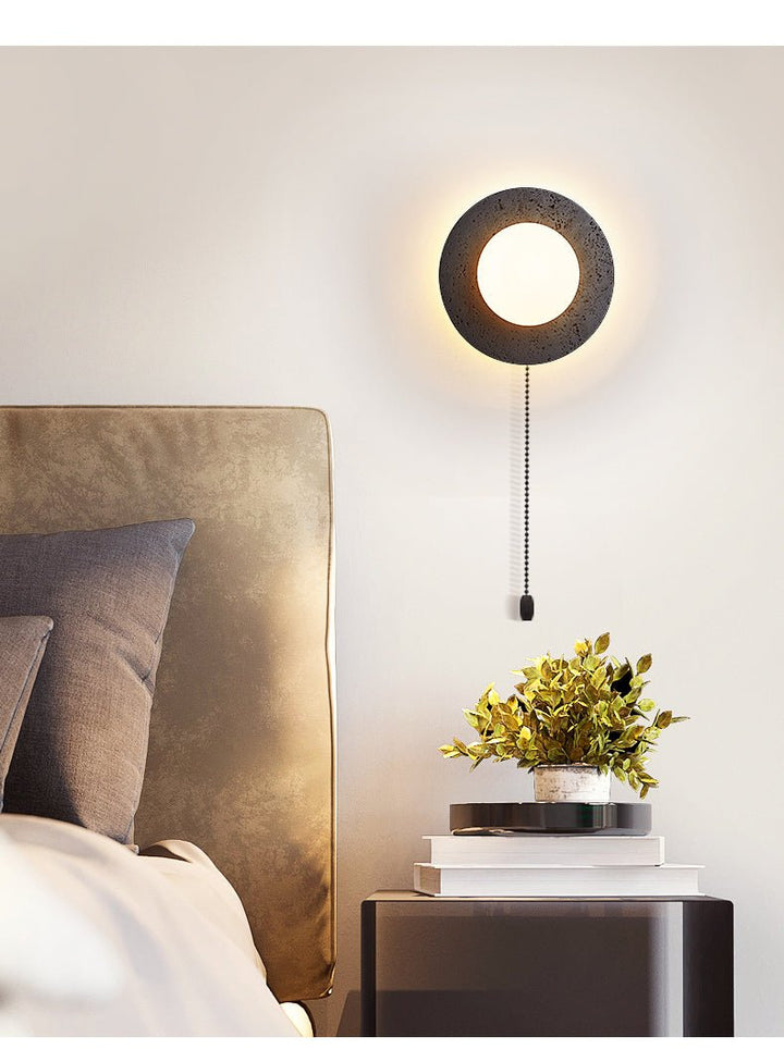 Crater Backlit Wall Sconce