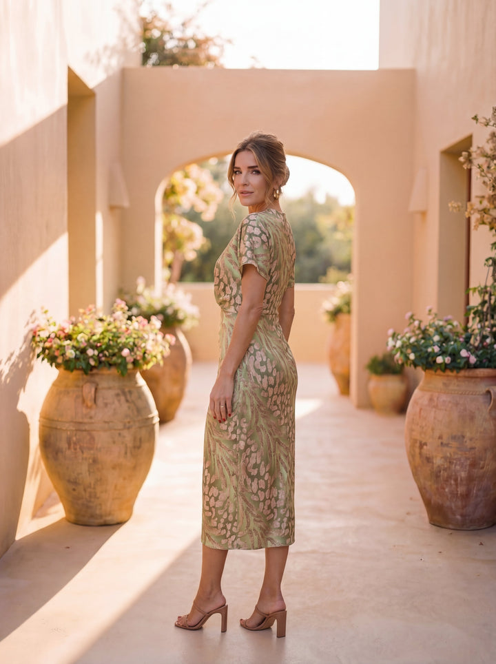 ELEGANTE MIDI JURK VOOR VROUWEN