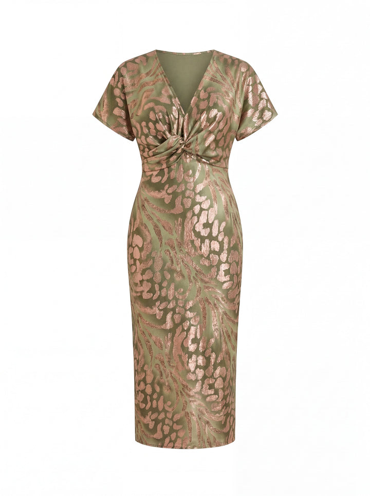 ELEGANTE MIDI JURK VOOR VROUWEN