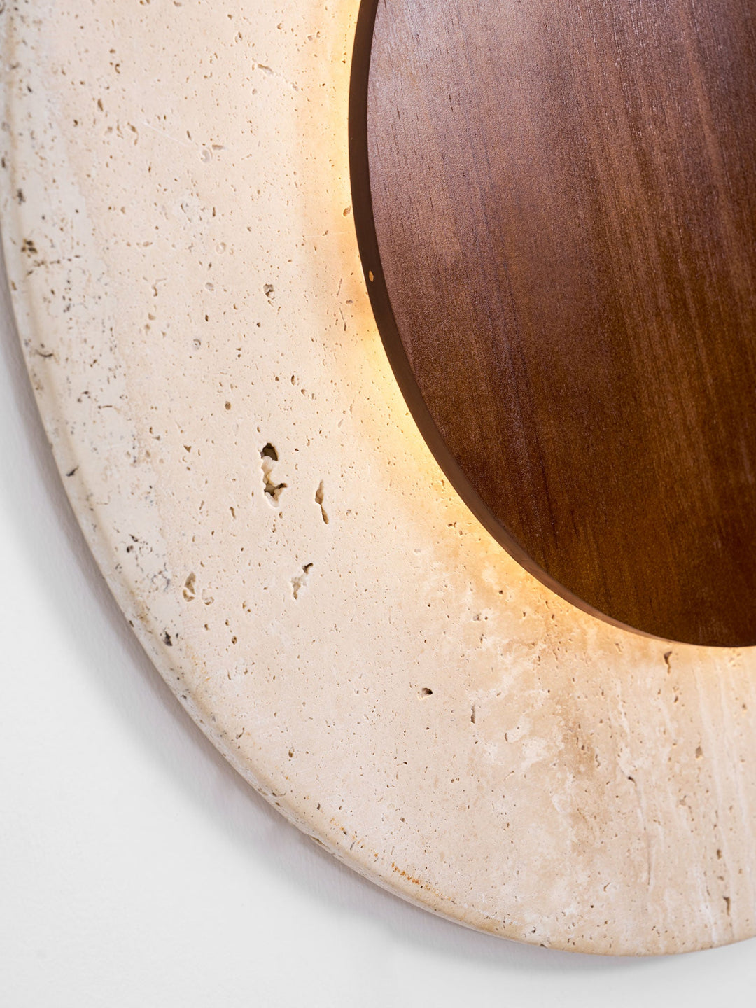 Crescent Halo Plug-in Wall Sconce