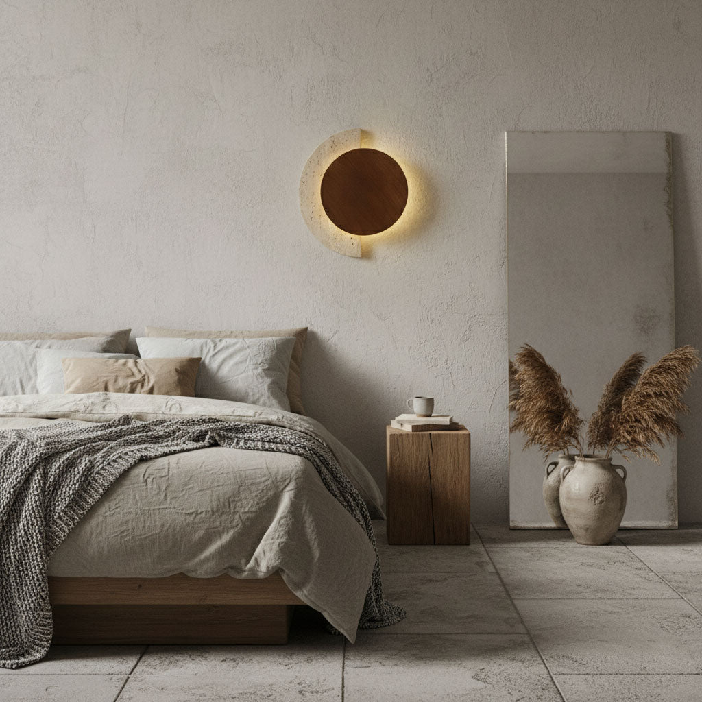 Crescent Halo Wall Sconce