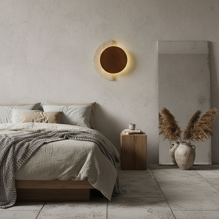 Crescent Halo Wall Sconce