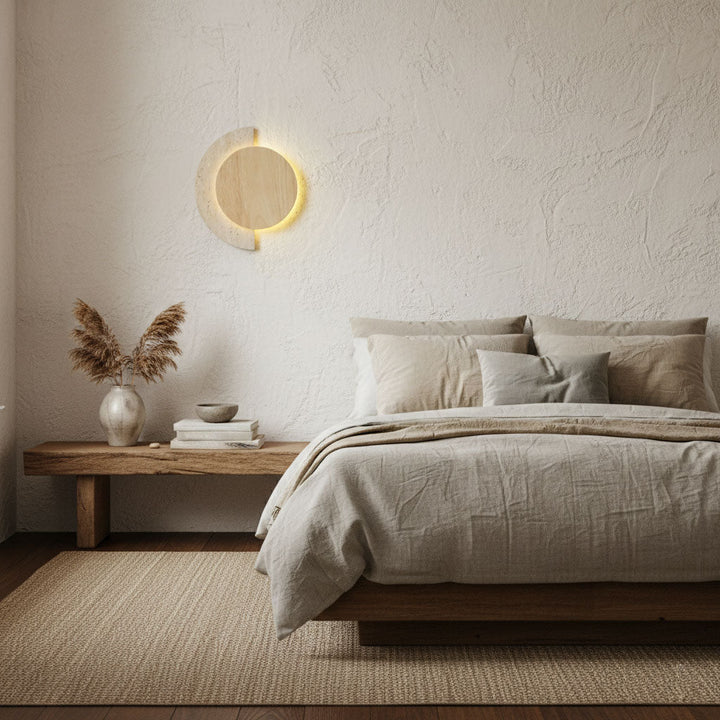 Crescent Halo Wall Sconce