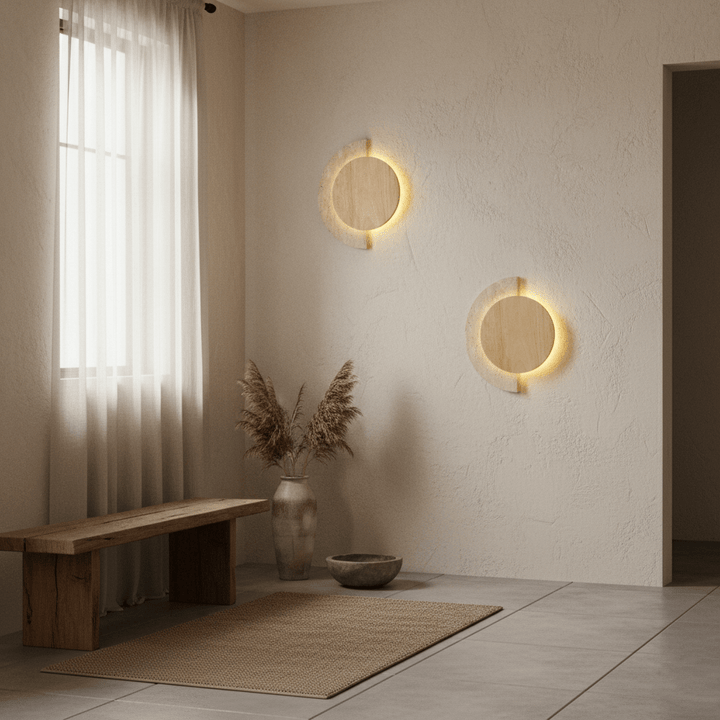 Crescent Halo Wall Sconce