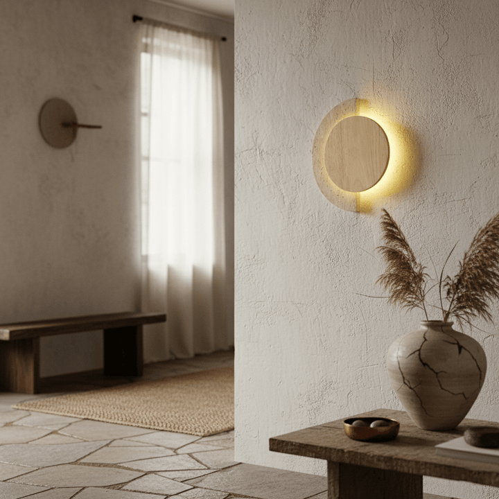 Crescent Halo Wall Sconce