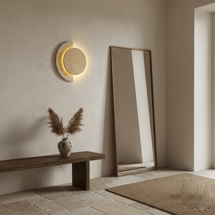 Crescent Halo Wall Sconce