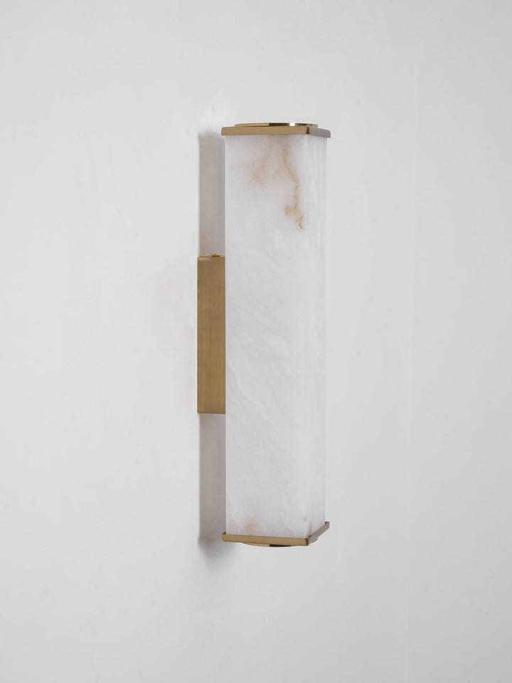 Cuboid Alabaster Wall Light