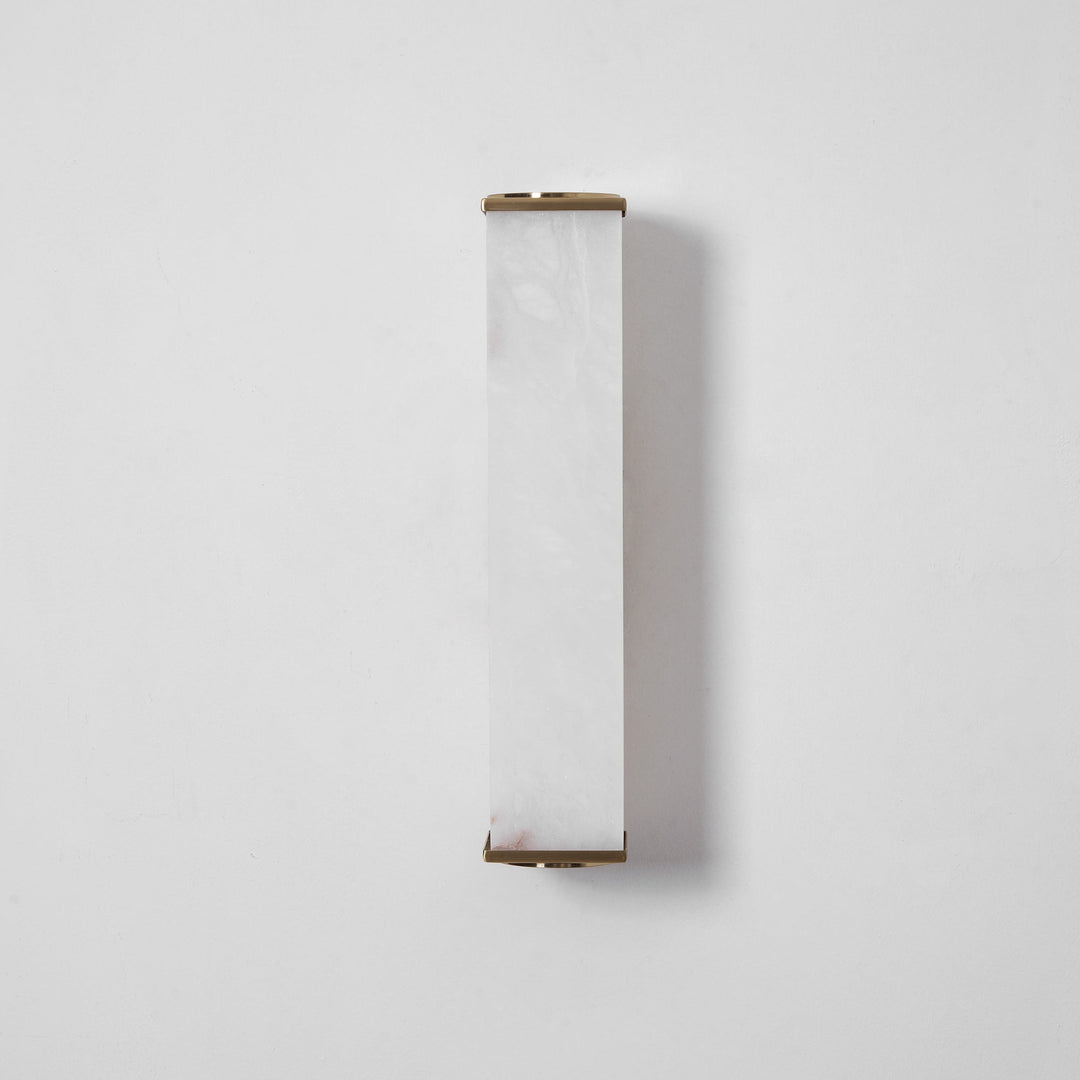 Cuboid Alabaster Wall Light