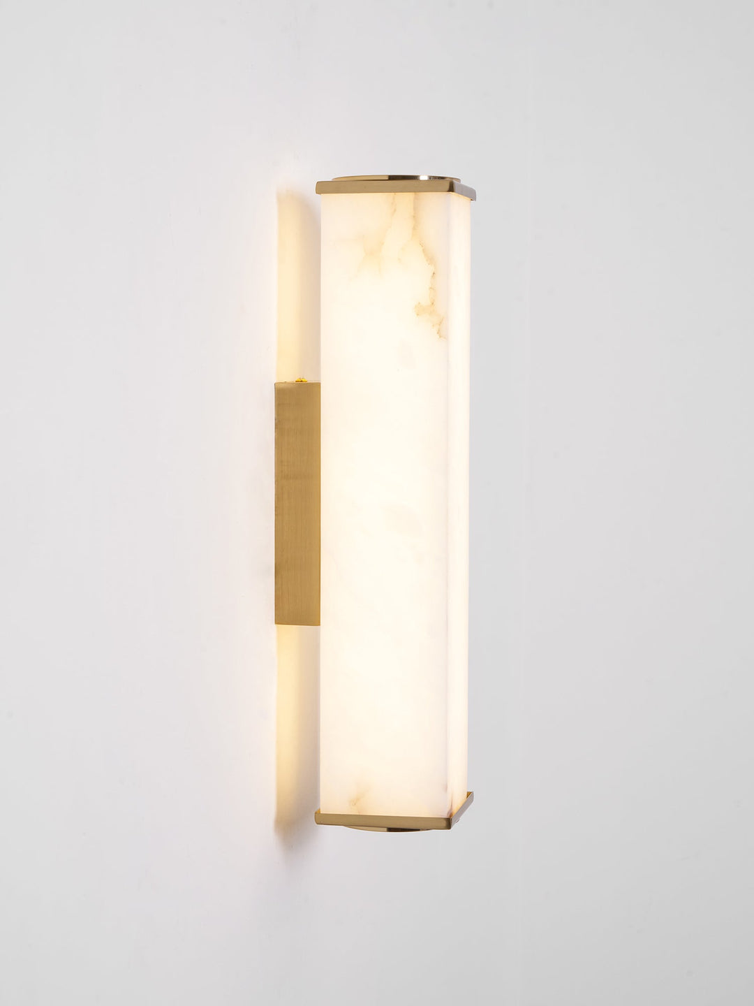 Cuboid Alabaster Wall Light