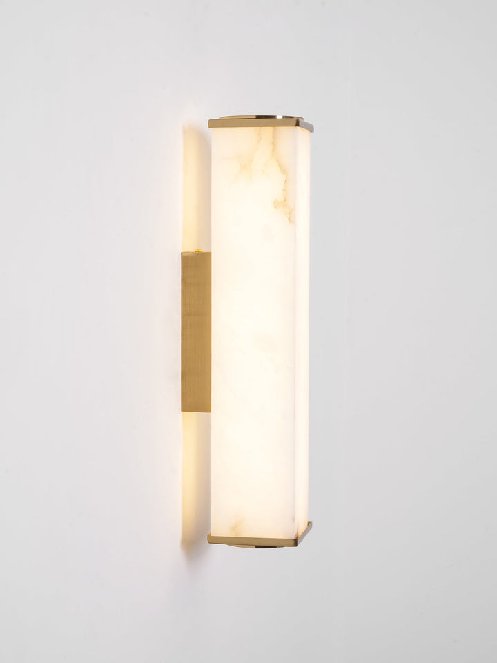 Cuboid Alabaster Wall Light