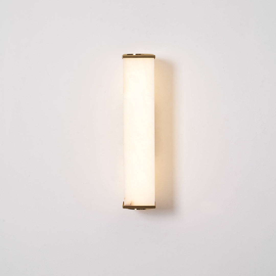 Cuboid Alabaster Wall Light