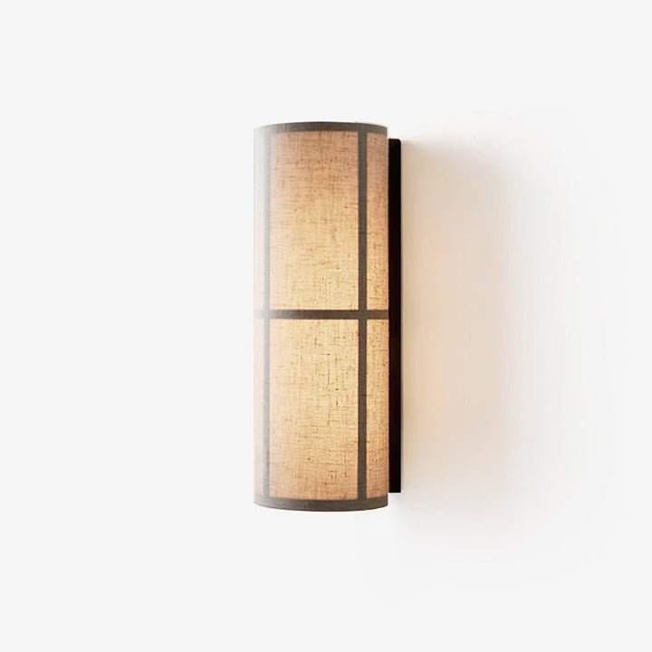 Cylinder Fabric Wall Lamp