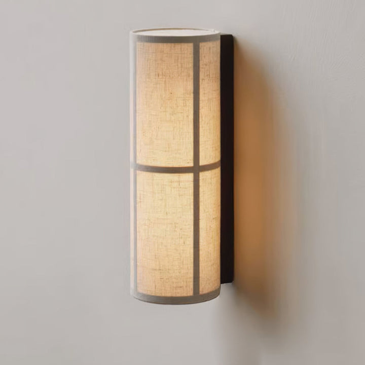 Cylinder Fabric Wall Lamp