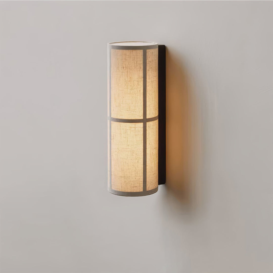 Cylinder Fabric Wall Lamp