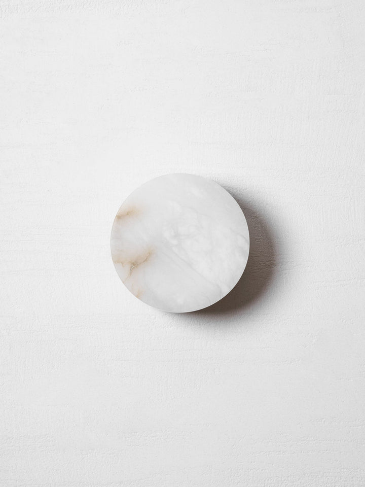Cylindrical Alabaster Wall Light