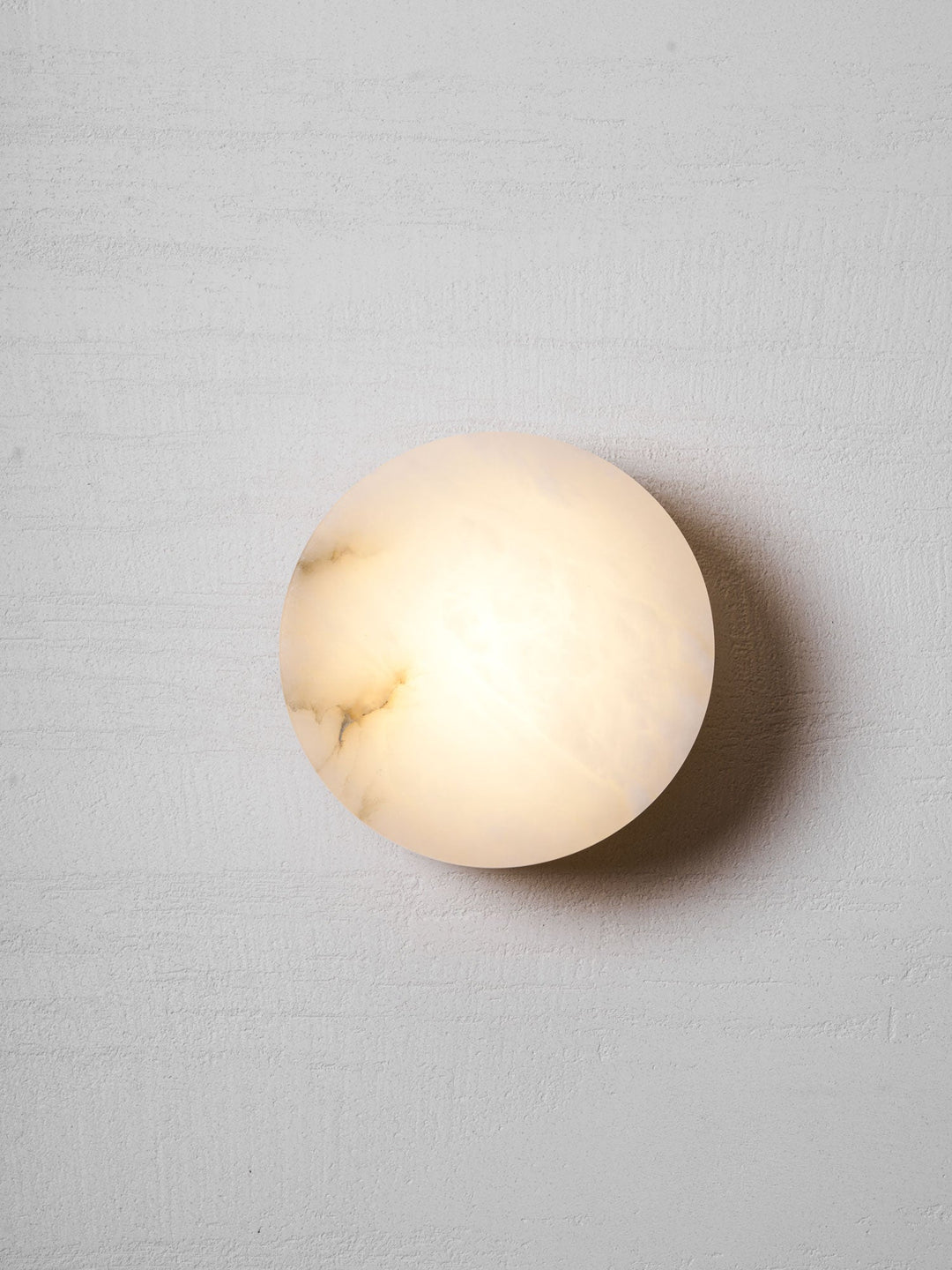Cylindrical Alabaster Wall Light