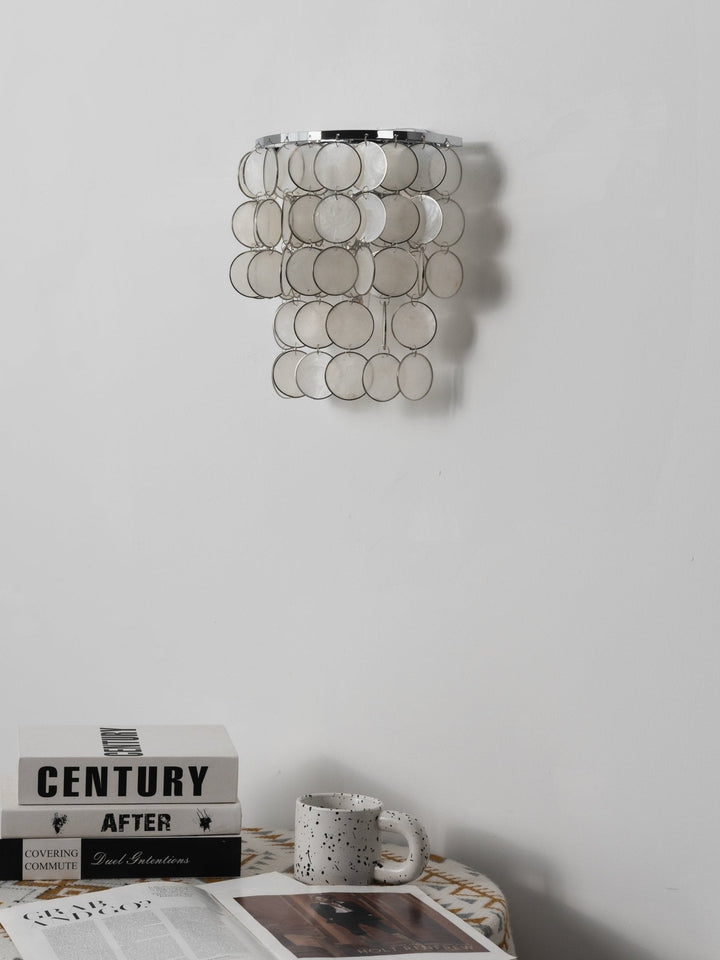 Pearl Shell Wall Lamp