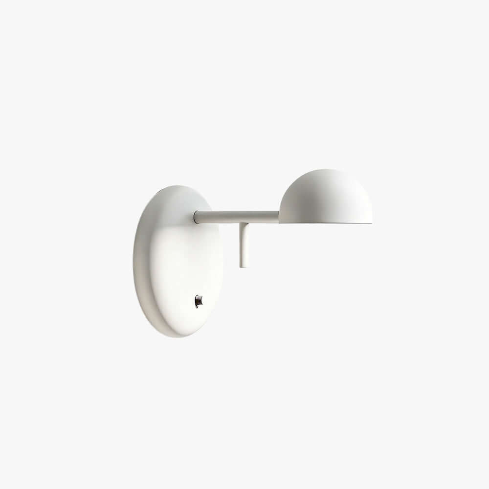 Disc Base Dome Wall Sconce