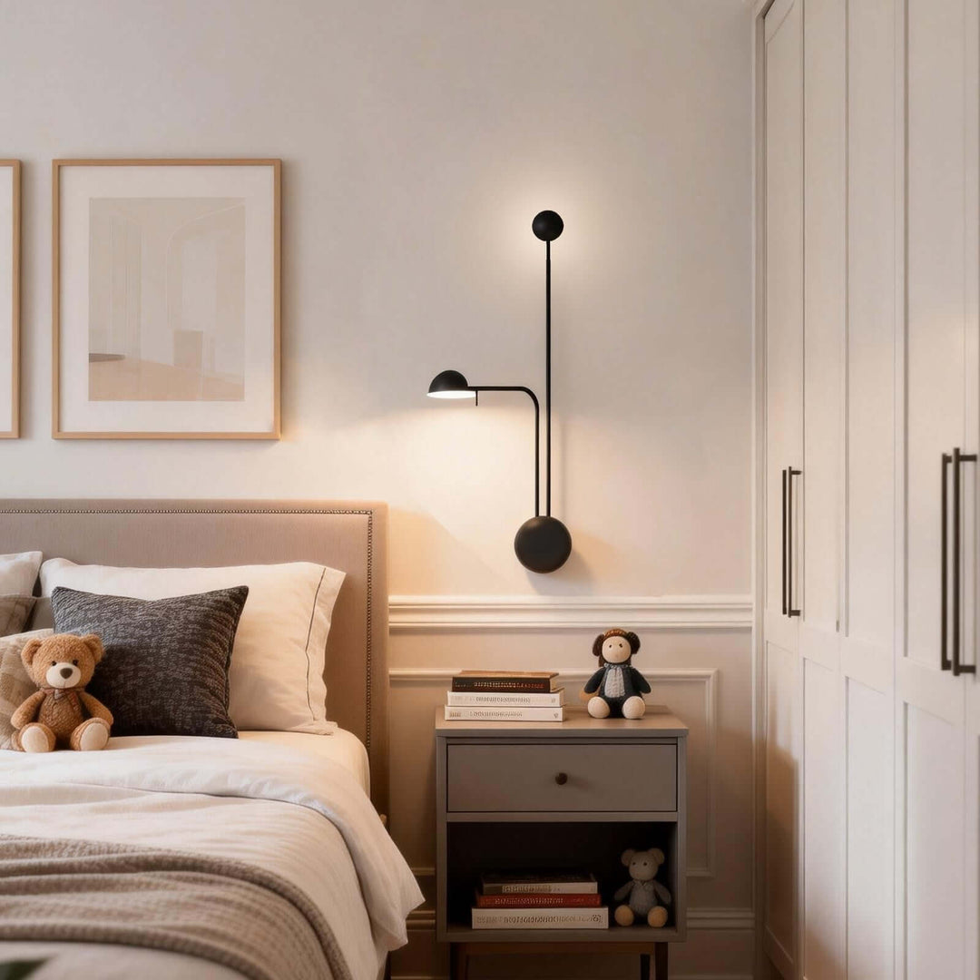 Disc Base Dome Wall Sconce