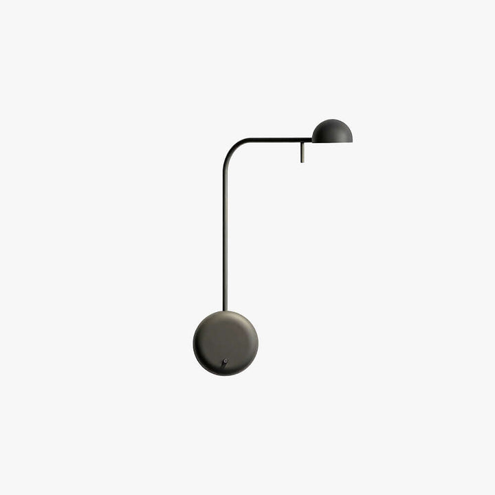 Disc Base Dome Wall Sconce