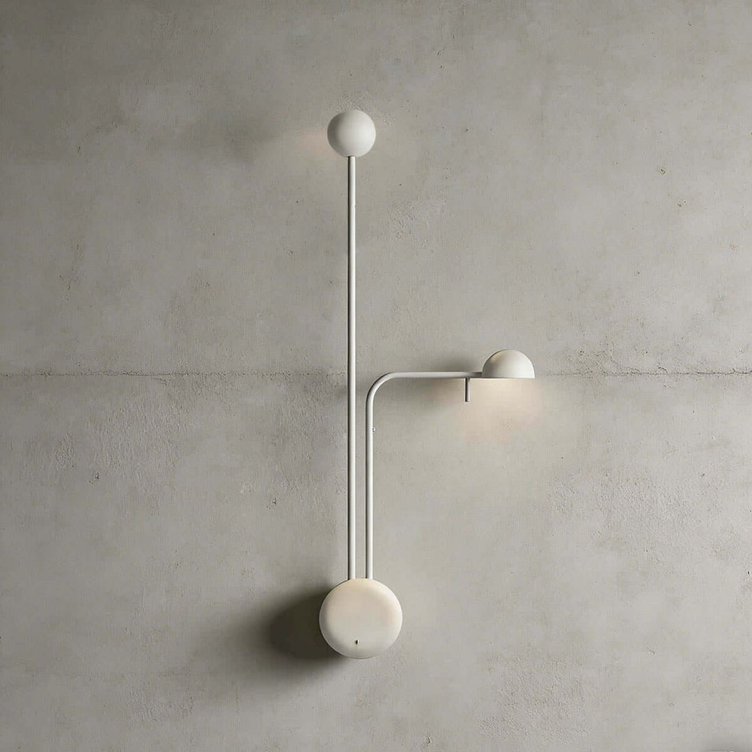 Disc Base Dome Wall Sconce