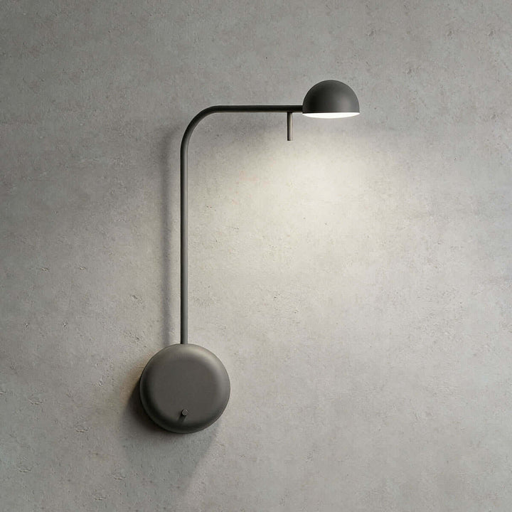 Disc Base Dome Wall Sconce