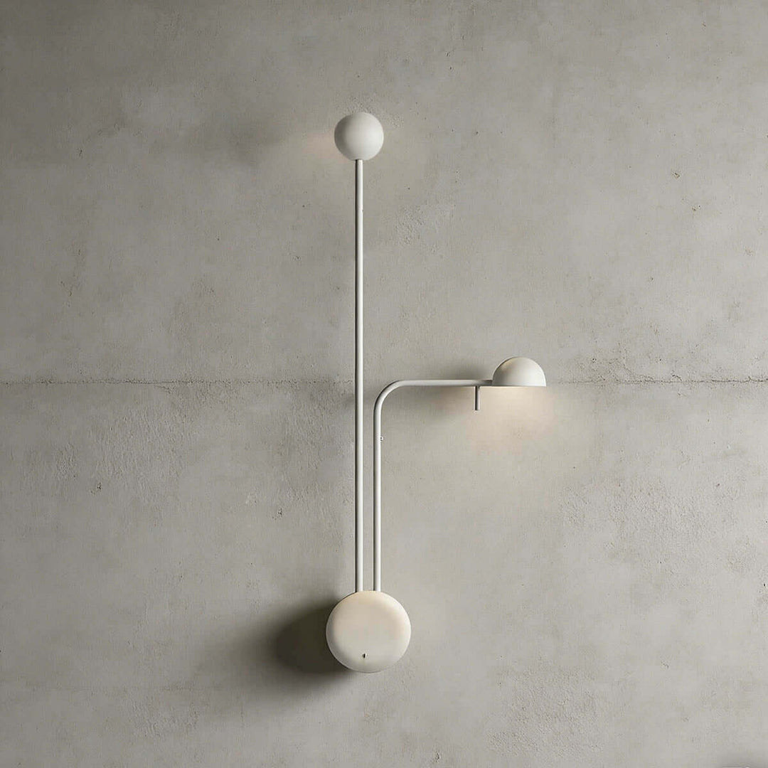 Disc Base Dome Wall Sconce