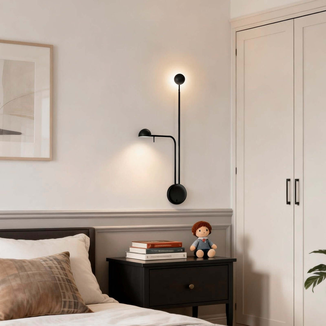 Disc Base Dome Wall Sconce