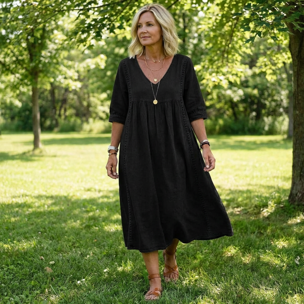 VINTAGEDENIMJURK LOSSE PASVORM VOOR VROUWEN