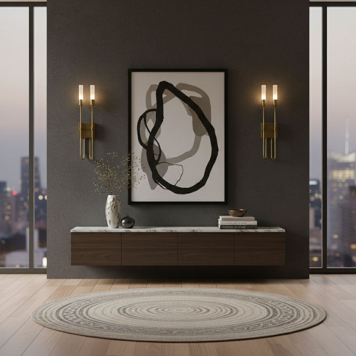 Double Arrow Wall Sconce