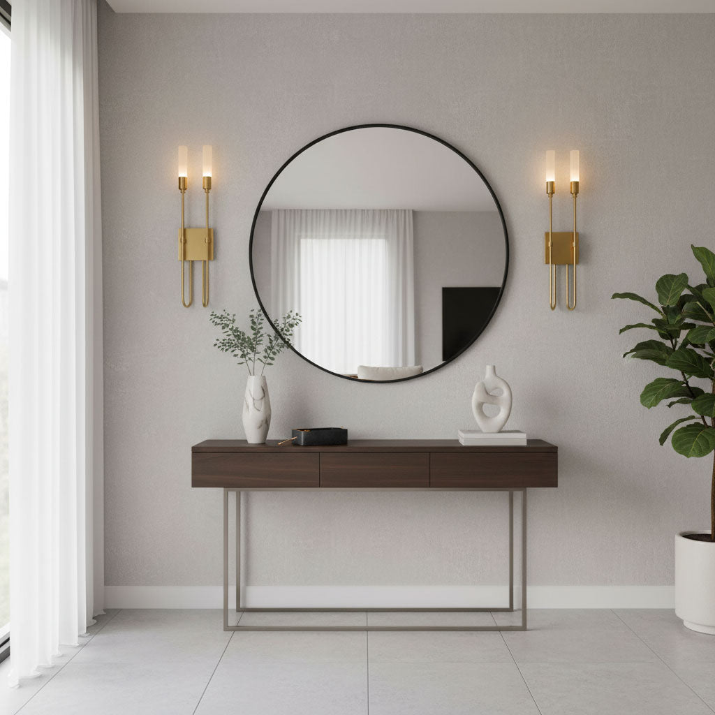 Double Arrow Wall Sconce