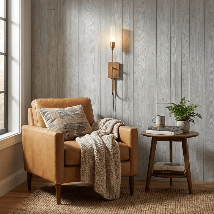Double Arrow Plug-in Wall Sconce
