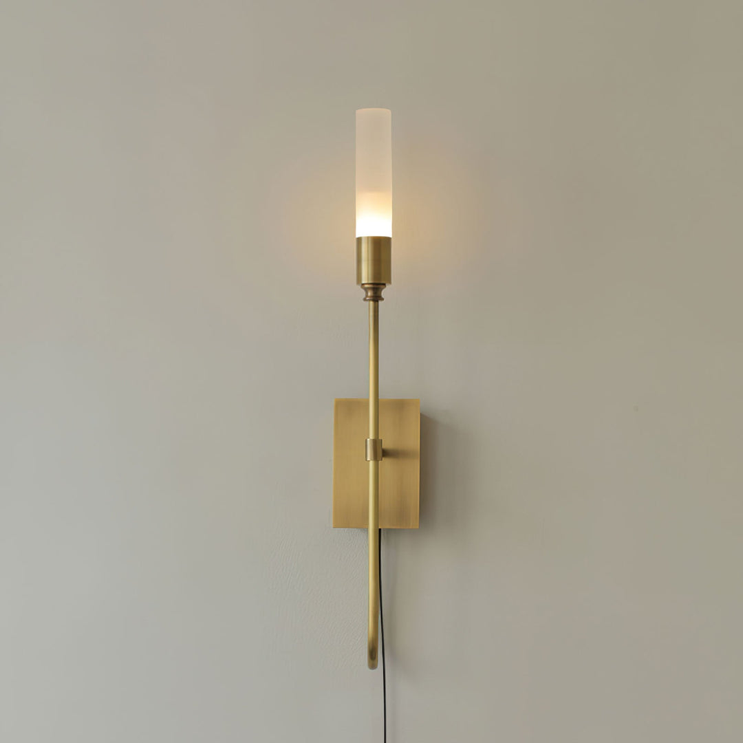 Double Arrow Plug-in Wall Sconce
