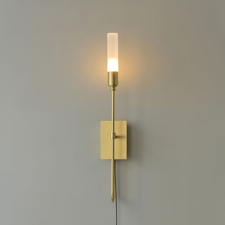 Double Arrow Plug-in Wall Sconce
