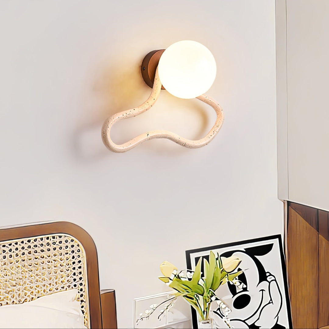Driftform Travertine Wall Sconce