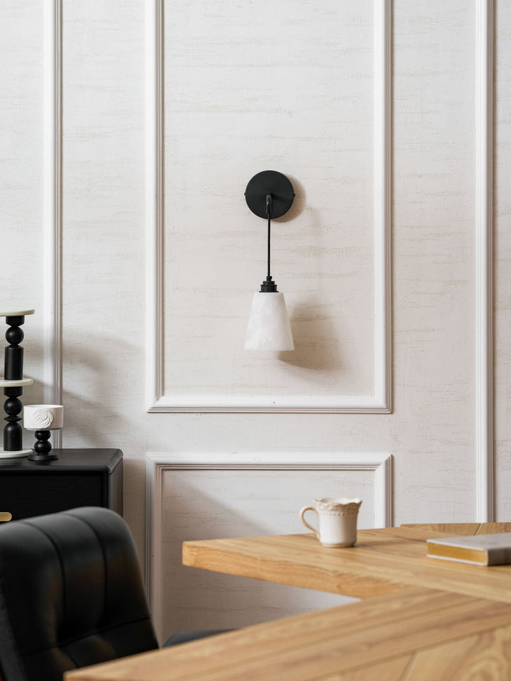 Droplet Alabaster Wall Lamp