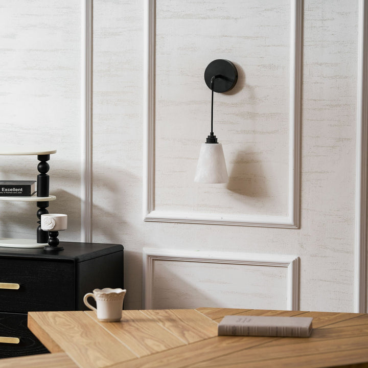 Droplet Alabaster Wall Lamp
