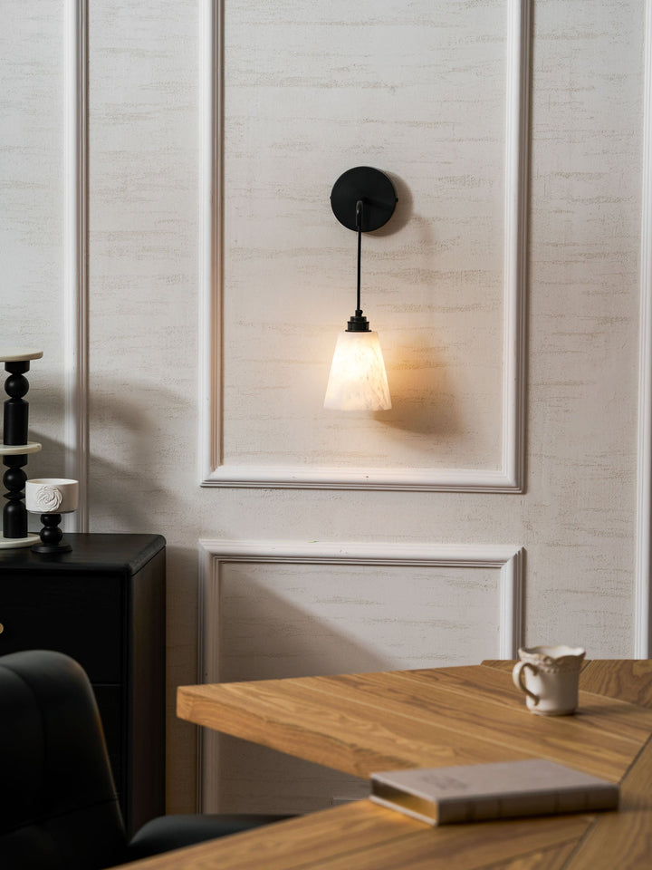 Droplet Alabaster Wall Lamp