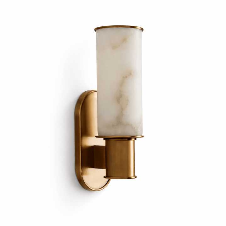 Dualis Alabaster Wall Sconce