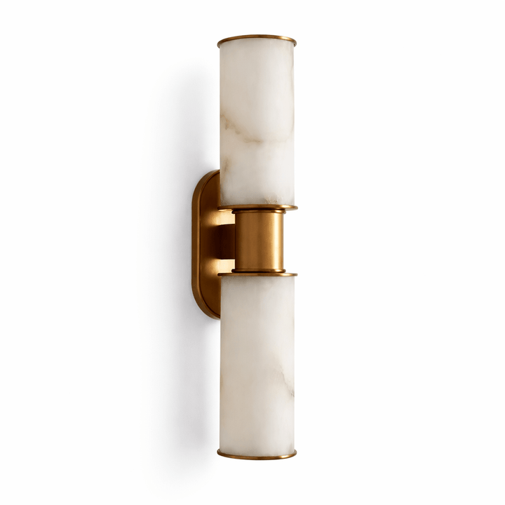 Dualis Alabaster Wall Sconce