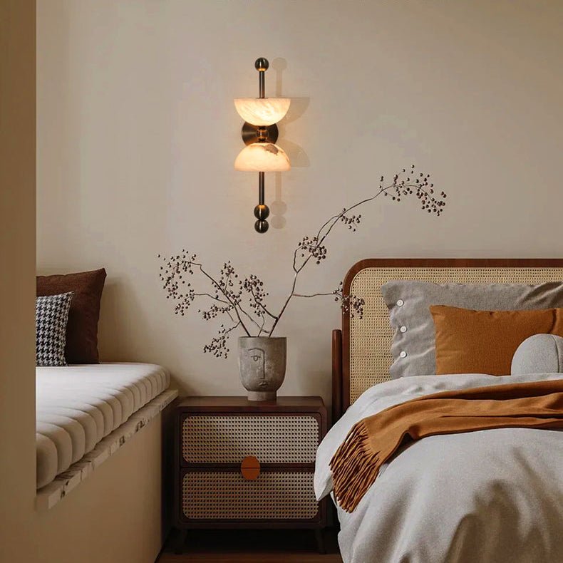 Duo Alabaster Wall Lamp