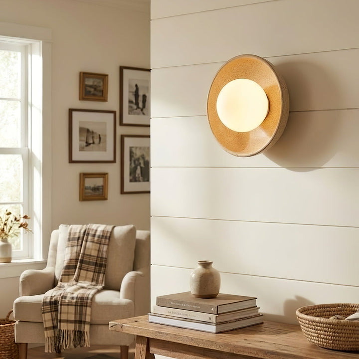 Dusk Round Wall Light
