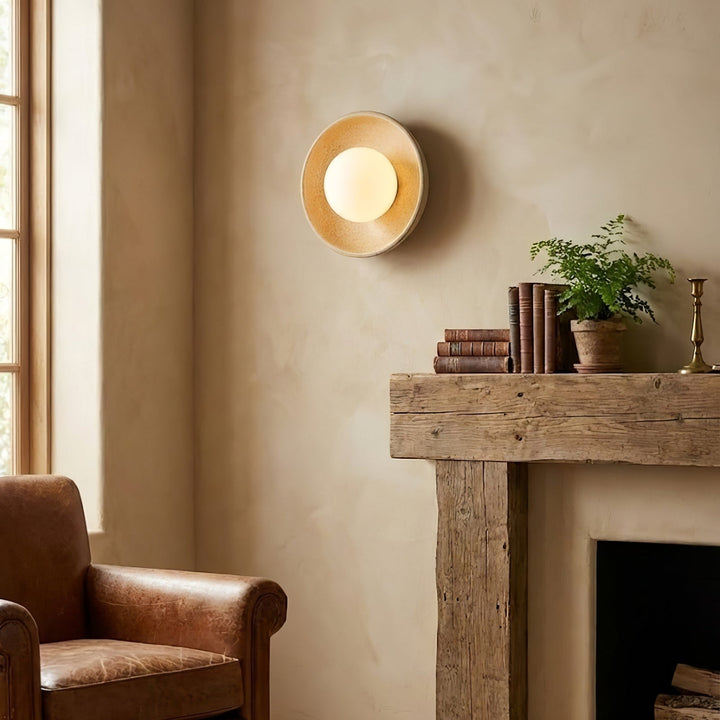 Dusk Round Wall Light