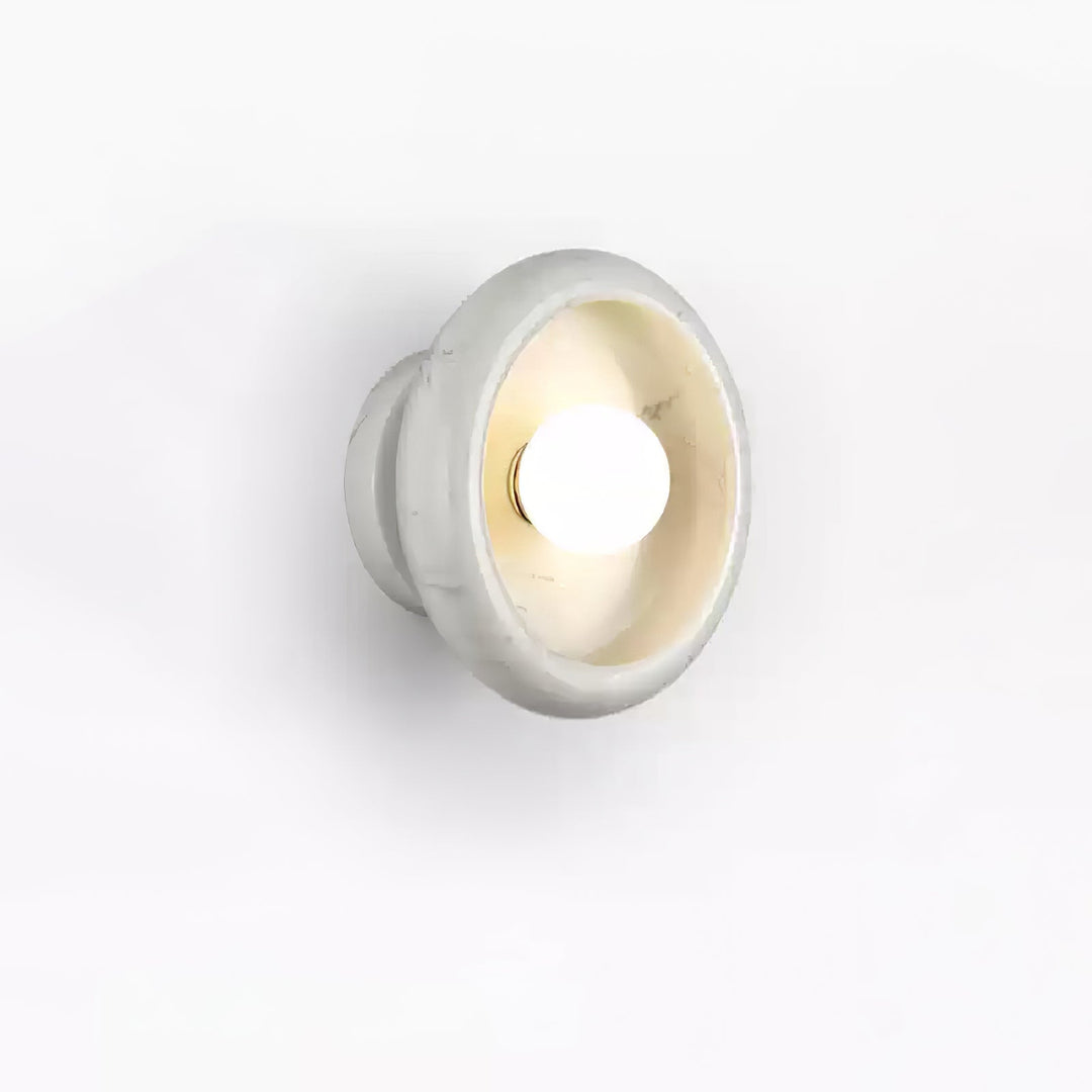 Eclipse Jade Alabaster Wall Sconce