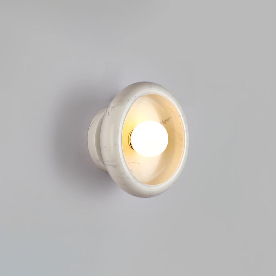 Eclipse Jade Alabaster Wall Sconce