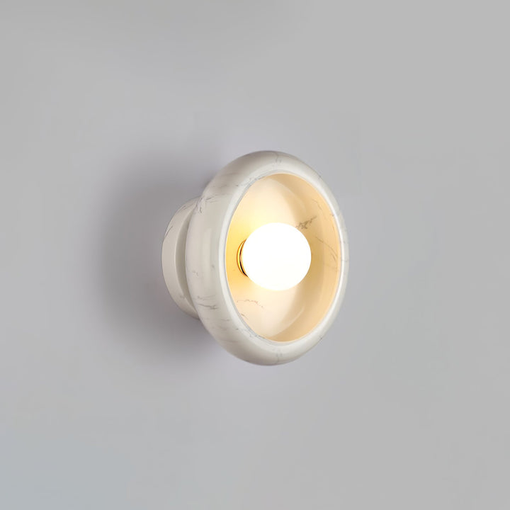 Eclipse Jade Alabaster Wall Sconce