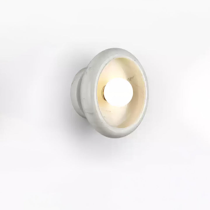 Eclipse Jade Alabaster Wall Sconce