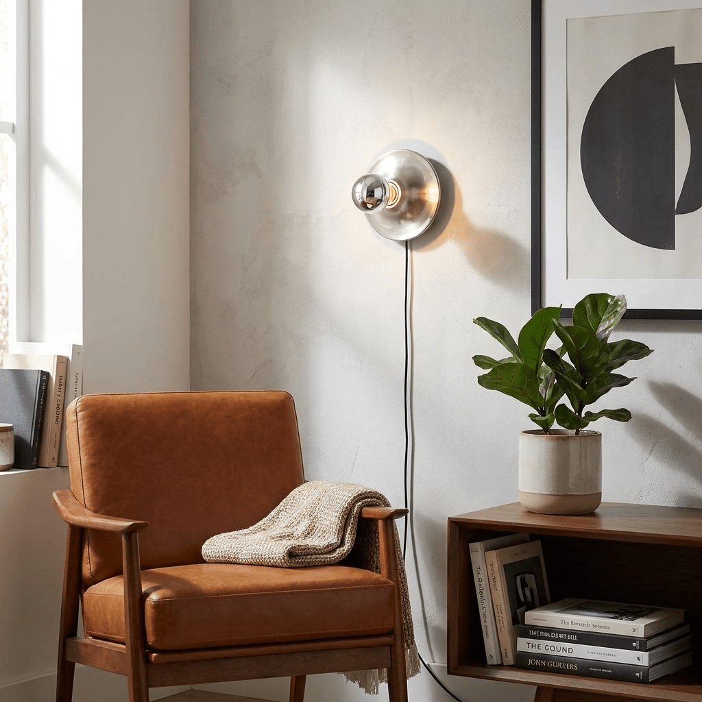 Eclipta Plug-in Wall Sconce