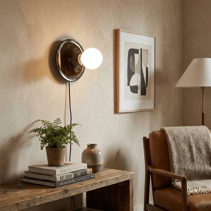 Eclipta Plug-in Wall Sconce