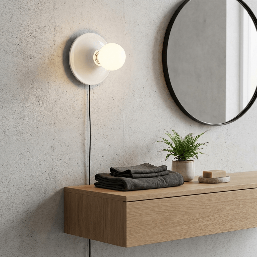Eclipta Plug-in Wall Sconce
